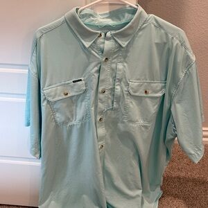 Poncho Men’s Short Sleeve Button Down